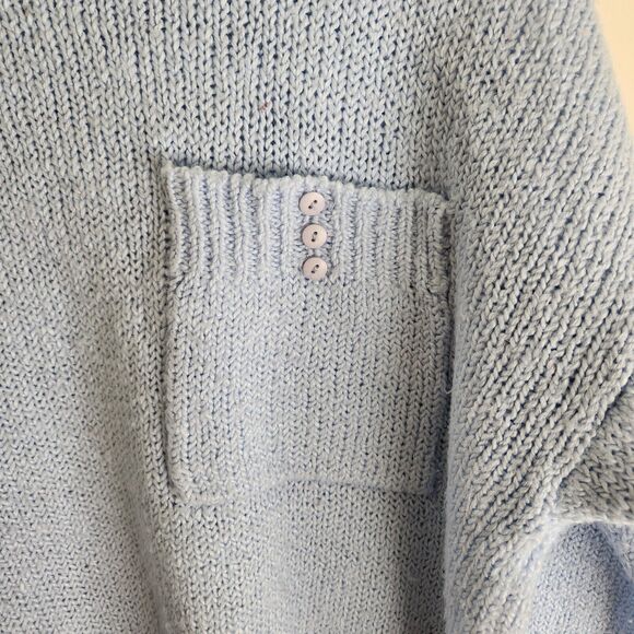 Gerard Works Mock Neck 100% Acrylic Pullover Knit Sweater Woman's Large 1242 - Picture 2 of 8